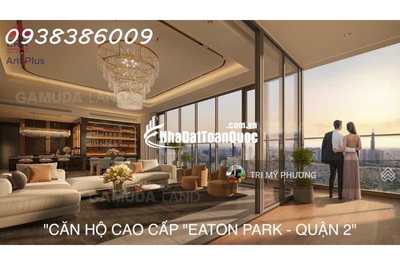 Eaton Park - chỉ 790 triệu, công chứng, sang tên ngay - căn 1PN + tháp A4 + view Rạch Chiếc